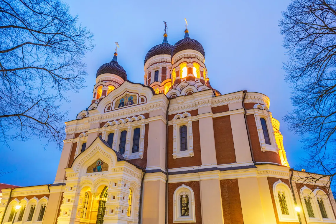 Catedral Alexander Nevsky en Tallin