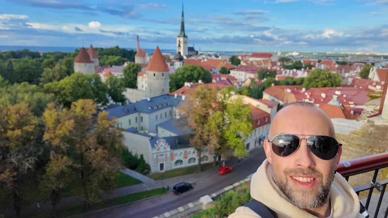 Vistas desde Toompea en Tallin