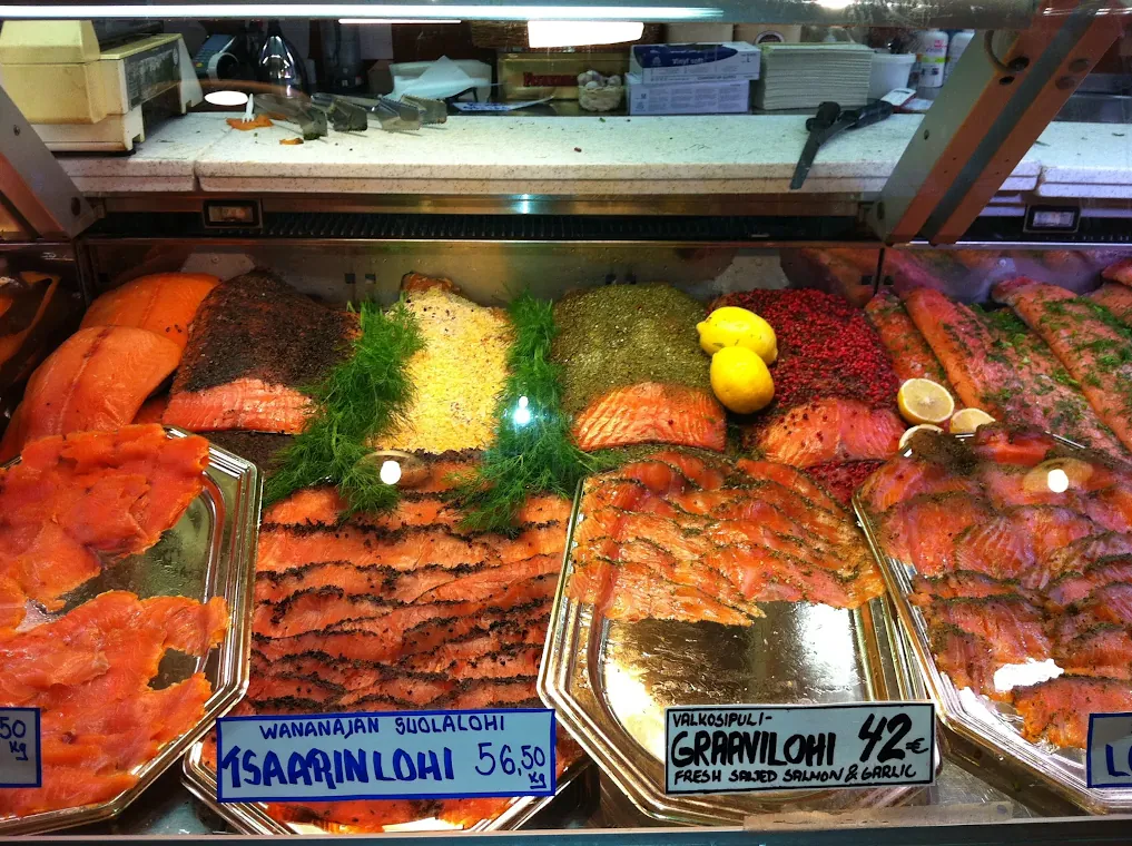 Salmón en Helsinki